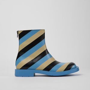 Camper MIL 1978 Multicolored leather ankle boots for women